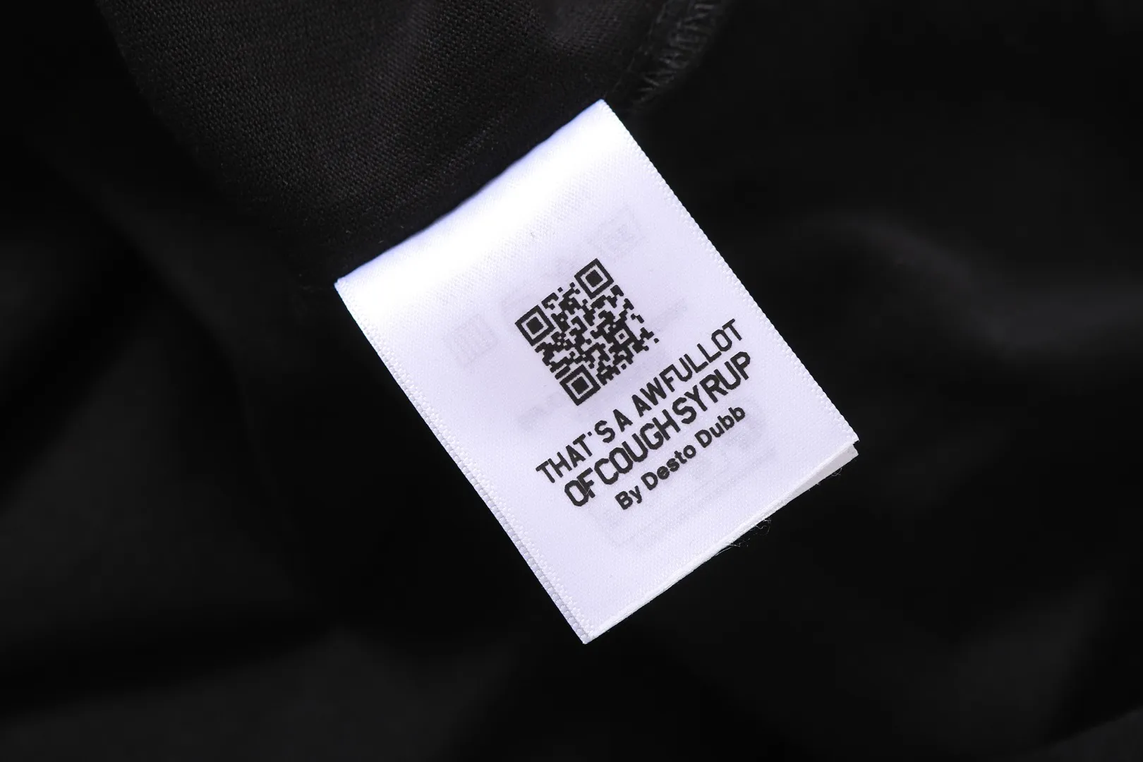 2245# / / ｜ THAT'S A AWFUL LOT OF COUGH SYRUP In Stock T （fabric):32 Sizes（size）：S-M L X L （colour）： / /